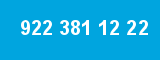 922 381 12 22